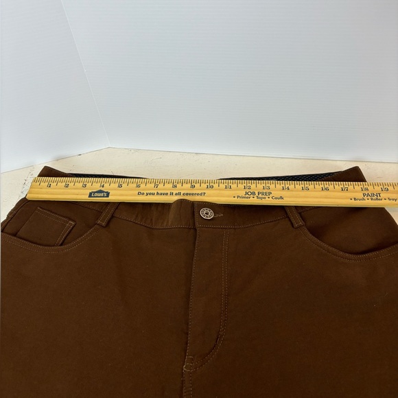 Enzo Denim Mens Becker 15 Brown Jeans Size 38 Inseam 29 inches - Picture 8 of 10